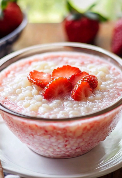 Strawberry Sago: The Ultimate Refreshing Tropical Dessert