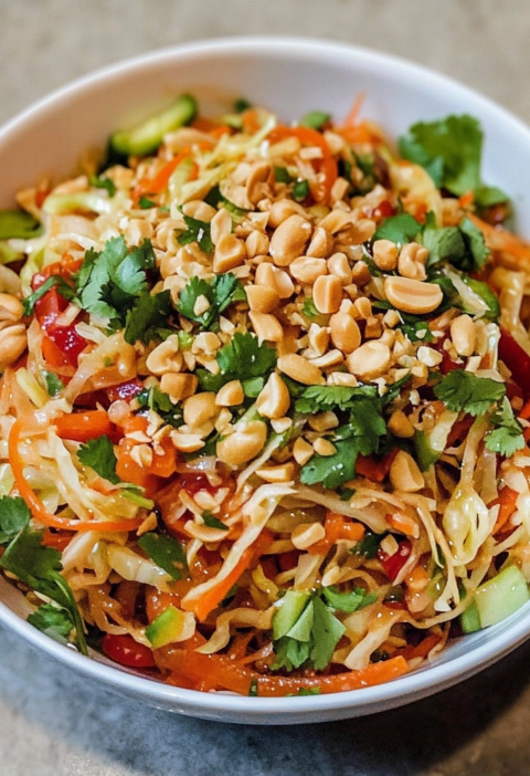 Delicious Thai Peanut Salad Recipe for Fresh Dinners