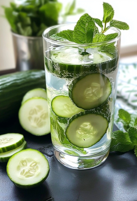 Cucumber Mint Water Health Benefits and Simple Recipe