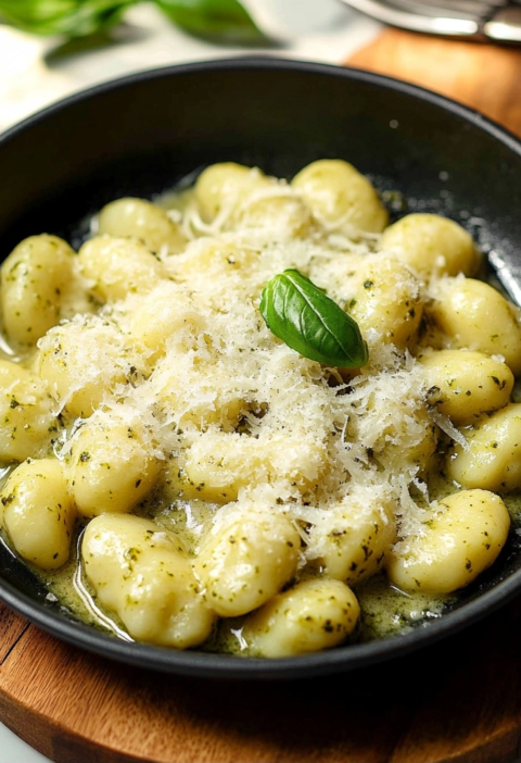 Creamy Pesto Gnocchi Skillet Recipe for Quick Dinners