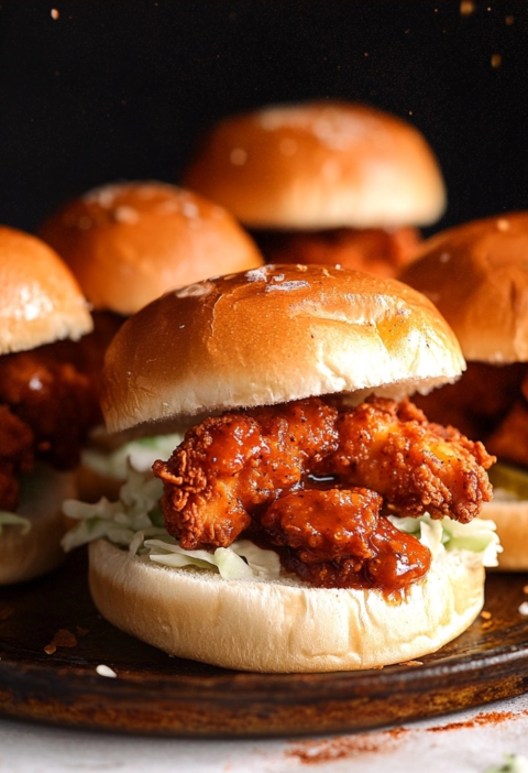 Nashville Hot Chicken Sliders for Your Next Gathering