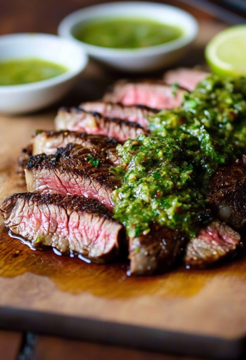 Flank Steak with Chimichurri Recipe for Quick Weeknight Dinners
