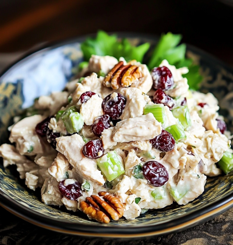Chicken Salad Recipe with Grapes for Summer Dinners