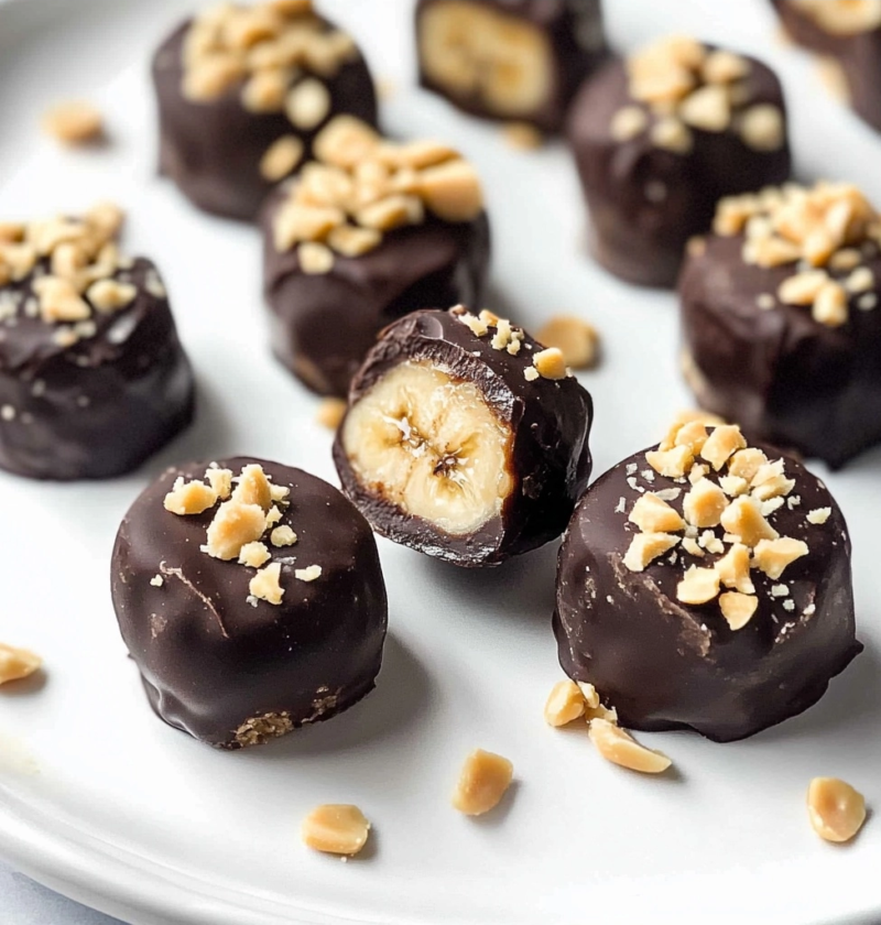 Frozen Banana Snickers Bites: The Ultimate No-Bake Treat