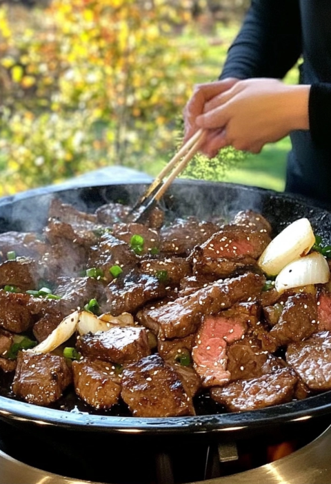 Easy Homemade Korean BBQ Beef Bowl Recipe