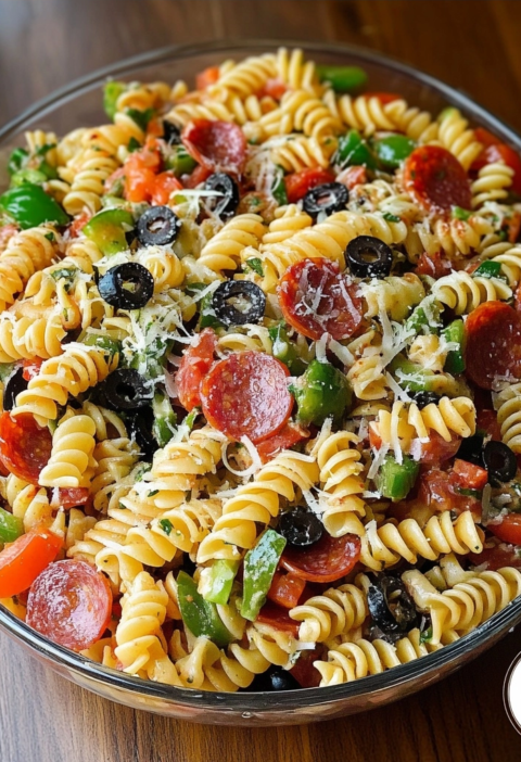 Pizza Pasta Salad Recipe for Any Occasion