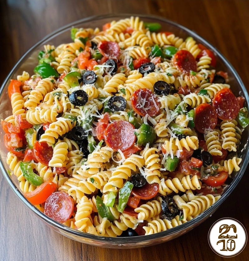 Pizza Pasta Salad Recipe for Any Occasion