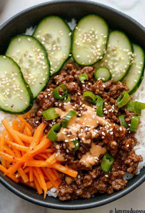 Korean Beef Cucumber Bowls Recipe for Fast Family Dinners