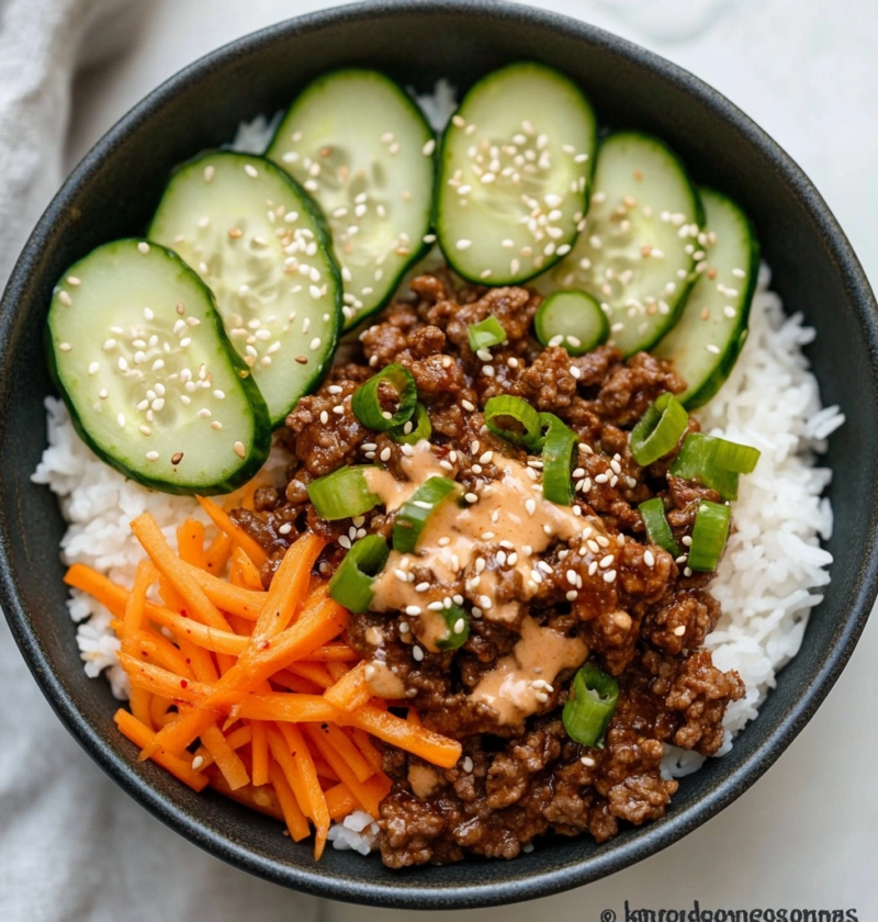 Korean Beef Cucumber Bowls Recipe for Fast Family Dinners 1 Korean Beef Cucumber Bowls Recipe for Fast Family Dinners