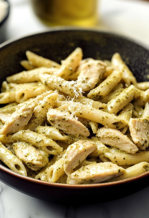 Creamy Chicken Pesto Pasta Recipe for Quick Weeknight Dinners