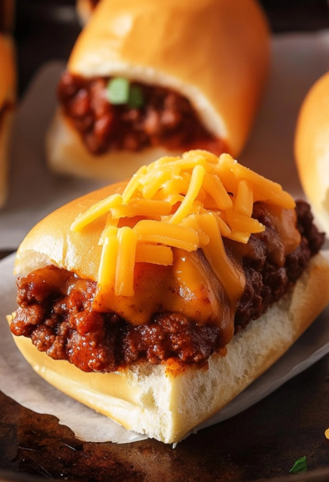 Chili Cheese Dog Sliders for Ultimate Fall Dinners