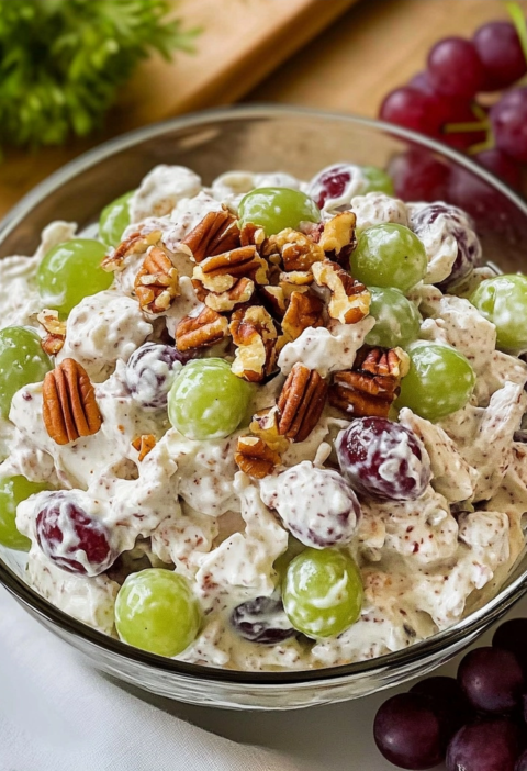 Chicken Salad Chick Grape Salad Creamy Treat