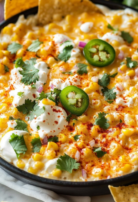 Mexican Street Corn Dip Party Favorite