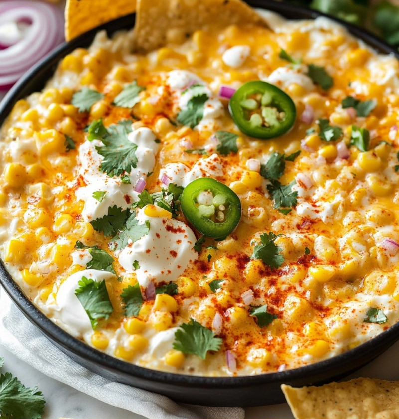 Mexican Street Corn Dip Party Favorite 1 Mexican Street Corn Dip Party Favorite